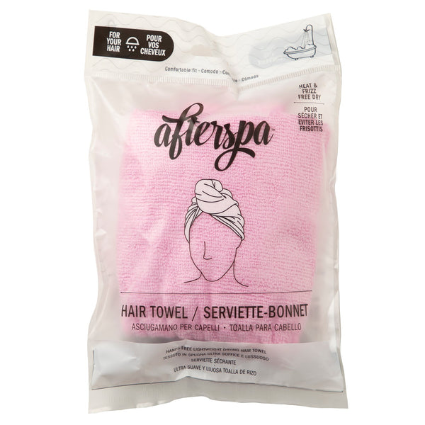AfterSpa, Hair Towel, 1 Towel - The Supplement Shop
