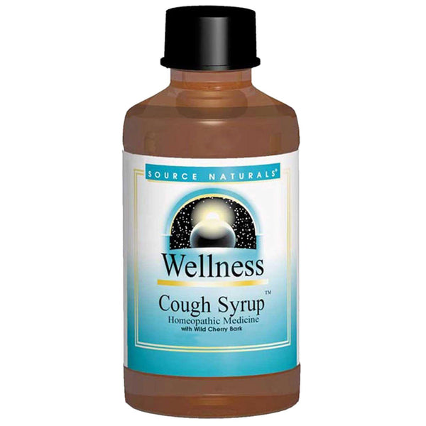Source Naturals, Wellness, Cough Syrup, 8 fl oz (236 ml) - The Supplement Shop