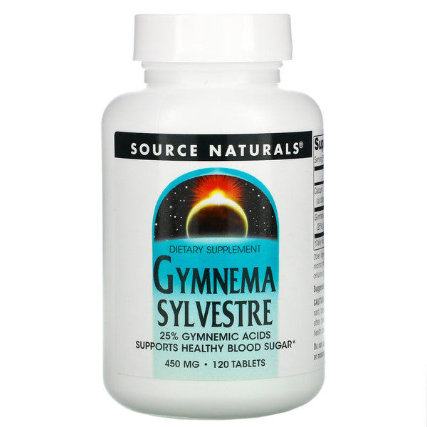 Source Naturals, Gymnema Sylvestre, 450 mg, 120 Tablets - The Supplement Shop