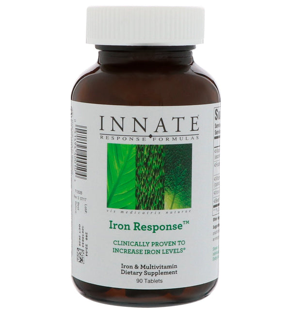 Innate Response Formulas, Iron Response, 90 Tablets - The Supplement Shop