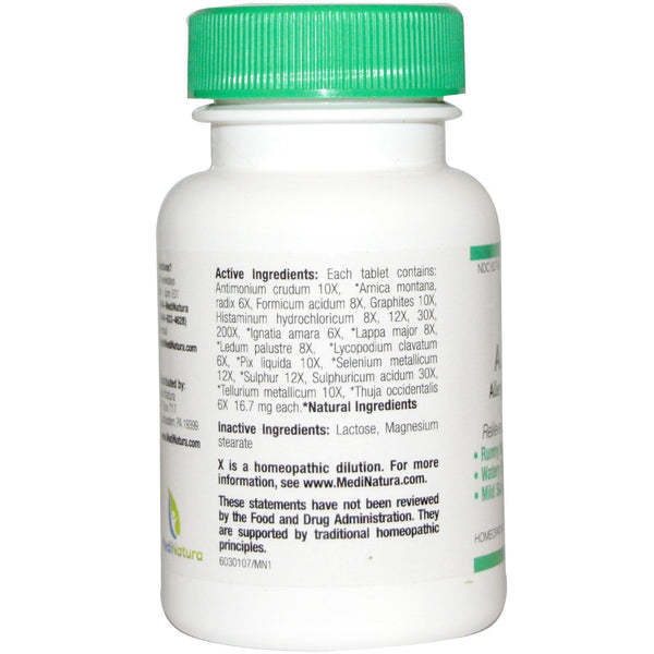MediNatura, BHI, Allergy, 100 Tablets - The Supplement Shop