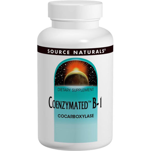 Source Naturals, Coenzymated B-1, 60 Tablets - The Supplement Shop