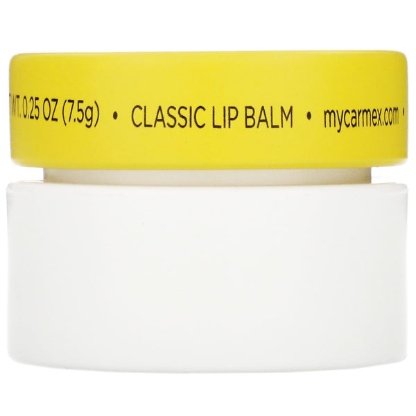 Carmex, Classic Lip Balm, Medicated, 0.25 oz (7.5 g) - The Supplement Shop
