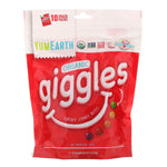YumEarth, Organic Giggles, 10 Snack Packs, .5 oz (14 g) Each - The Supplement Shop