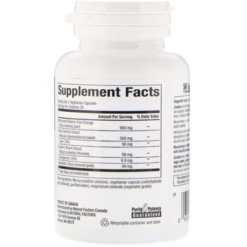 Natural Factors, WomenSense, VeinSense, 60 Vegetarian Capsules