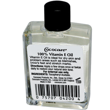 Cococare, 100% Vitamin E Oil, 28,000 IU, 1 fl oz (30 ml)