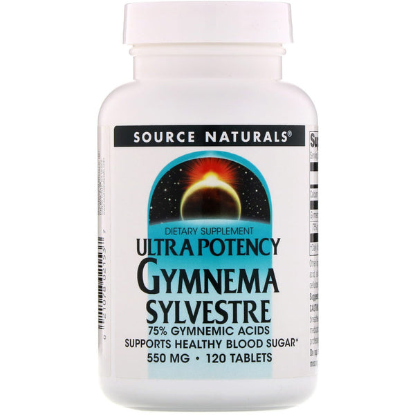 Source Naturals, Ultra Potency Gymnema Sylvestre, 550 mg, 120 Tablets - The Supplement Shop
