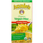 Annie's Homegrown, Organic Vegan Mac, Cheddar Flavor, 6 oz (170 g) - The Supplement Shop