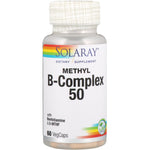 Solaray, Methyl B-Complex 50, 60 VegCaps - The Supplement Shop