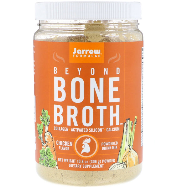 Jarrow Formulas, Beyond Bone Broth, Chicken Flavor, 10.8 oz (306 g) - The Supplement Shop