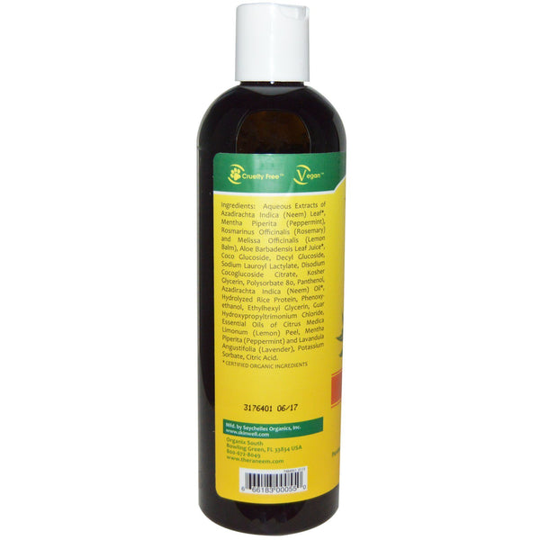 Organix South, TheraNeem Naturals, Scalp Therapé, Shampoo, 12 fl oz (360 ml) - The Supplement Shop
