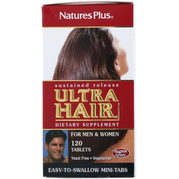 Nature's Plus, Ultra Hair, For Men & Women, 120 Tablets