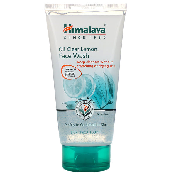 Himalaya, Oil Clear Lemon Face Wash, For Oily Skin, 5.07 fl oz (150 ml) - The Supplement Shop