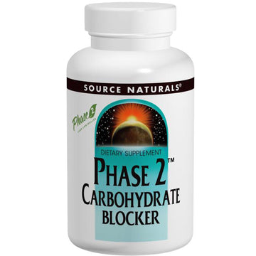 Source Naturals, Phase 2 Carbohydrate Blocker, 500 mg, 60 Tablets