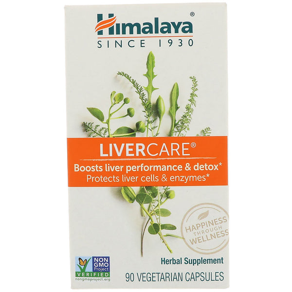 Himalaya, LiverCare, 90 Vegetarian Capsules - The Supplement Shop