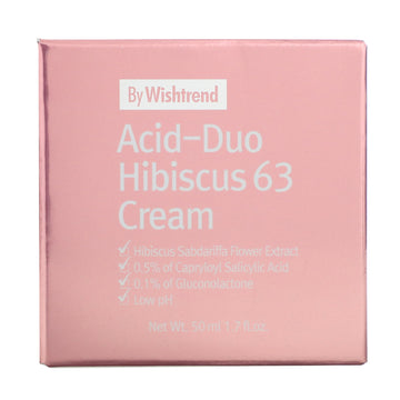 Wishtrend, Acid-Duo Hibiscus 63 Cream, 1.7 fl oz (50 ml)