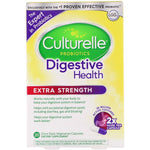 Culturelle, Probiotics, Digestive Health, Extra Strength, 20 Once Daily Vegetarian Capsules - The Supplement Shop