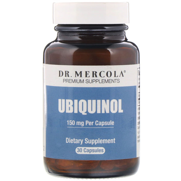 Dr. Mercola, Ubiquinol, 150 mg, 30 Capsules - The Supplement Shop