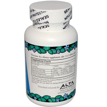 Alta Health, Magnesium Chloride, 100 Tablets