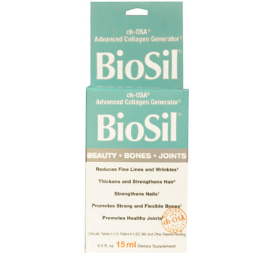BioSil by Natural Factors, ch-OSA Advanced Collagen Generator, 0.5 fl oz (15 ml)