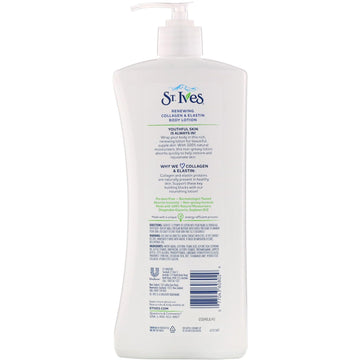 St. Ives, Renewing Body Lotion, Collagen & Elastin, 21 fl oz (621 ml)