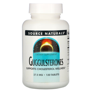 Source Naturals, Guggulsterones, 37.5 mg, 120 Tablets