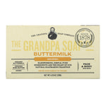 Grandpa's, Face & Body Bar Soap, Nourish, Buttermilk, 4.25 oz (120 g) - The Supplement Shop