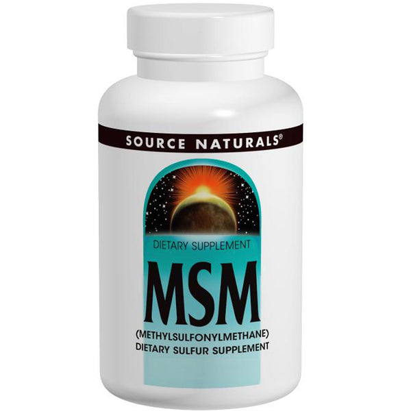 Source Naturals, MSM, (Methylsulfonylmethane), 240 Tablets - The Supplement Shop