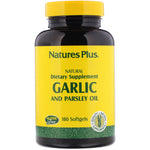 Nature's Plus, Garlic and Parsley Oil, 180 Softgels - The Supplement Shop