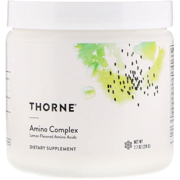 Thorne Research, Amino Complex, Lemon Flavored, 7.7 oz (219 g)