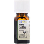 Aura Cacia, Organic Tea Tree, 0.25 fl oz (7.4 ml) - The Supplement Shop