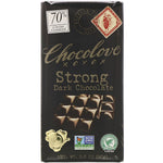 Chocolove, Strong Dark Chocolate, 70% Cocoa, 3.2 oz (90 g) - The Supplement Shop