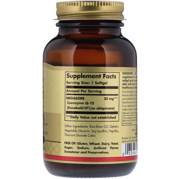 Solgar, Megasorb CoQ-10, 30 mg, 120 Softgels