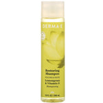 Derma E, Restoring Shampoo, Volume & Shine, Lemongrass & Vitamin E, 10 fl oz (296 ml) - The Supplement Shop