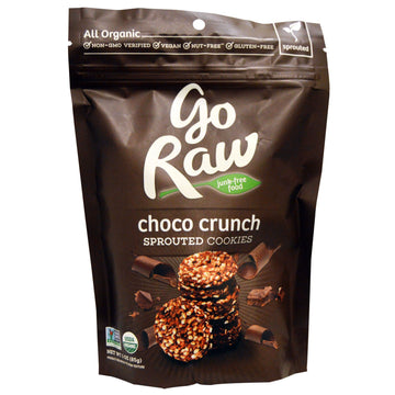 Go Raw, Organic, Choco Crunch Sprouted Cookies, 3 oz (85 g)