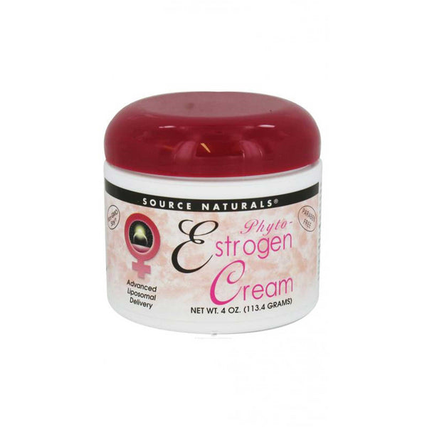 Source Naturals, Phyto-Estrogen Cream, 4 oz (113.4 g) - The Supplement Shop