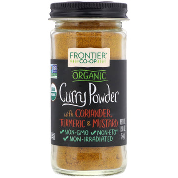 Frontier Natural Products, Organic Curry Powder, With Coriander, Turmeric & Mustard, 1.90 oz (54 g)