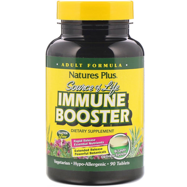 Nature's Plus, Source of Life, Immune Booster, 90 Tablets - The Supplement Shop
