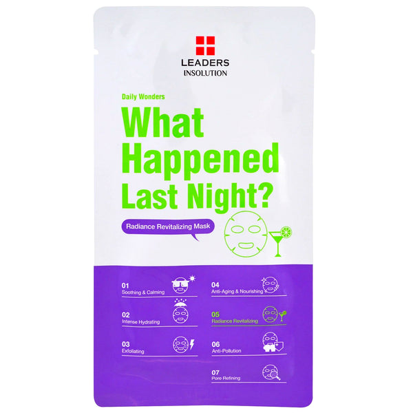 Leaders, Insolution, Daily Wonders, What Happened Last Night, 1 Sheet, 0.84 fl oz (25 ml) - The Supplement Shop