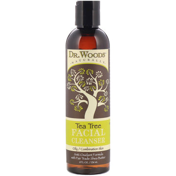Dr. Woods, Facial Cleanser, Tea Tree, 8 fl oz (236 ml)