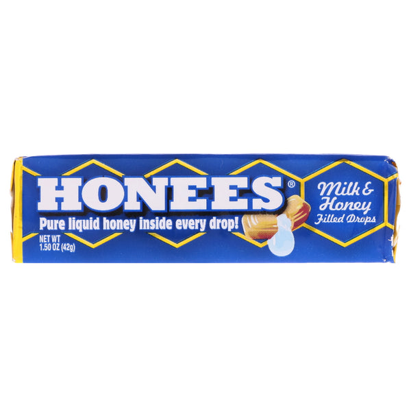 Honees, Milk & Honey Filled Drops, 1.50 oz (42 g) - The Supplement Shop