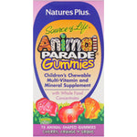 Nature's Plus, Source of Life, Animal Parade Gummies, Children's Chewable, Cherry, Orange & Grape, 75 Animal-Shaped Gummies - The Supplement Shop