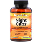 Crystal Star, Night Caps, 60 Vegetarian Capsules - The Supplement Shop