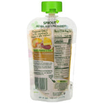 Sprout Organic, Baby Food, 6 Months & Up, Peach Oatmeal with Coconut Milk & Pineapple, 3.5 oz (99 g) - The Supplement Shop