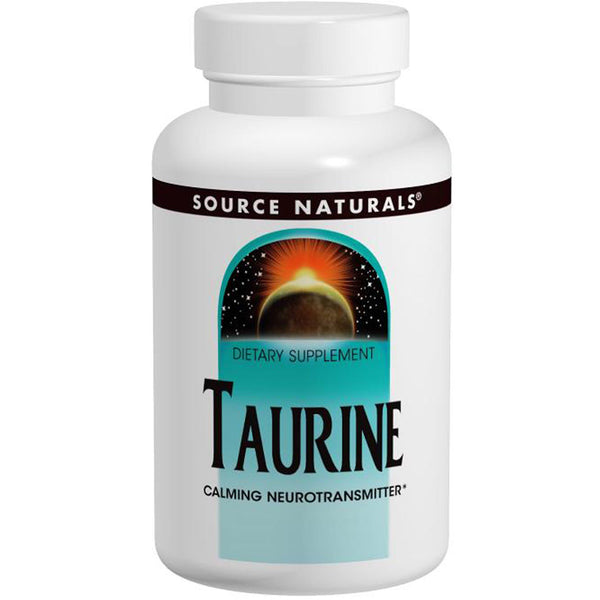 Source Naturals, Taurine, 500 mg, 120 Tablets - The Supplement Shop