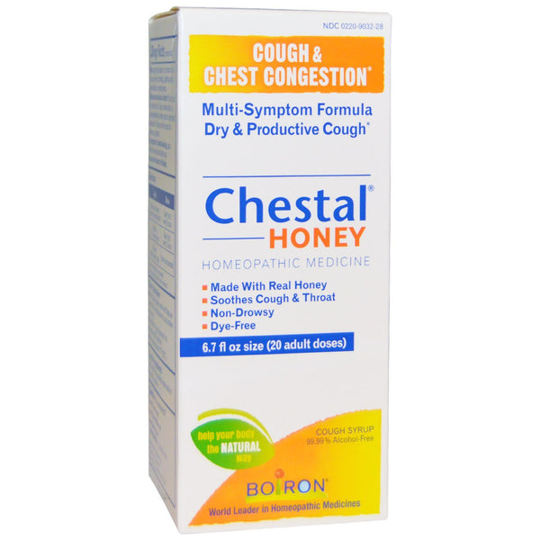 Boiron, Chestal Honey, Cough & Chest Congestion, 6.7 fl oz - The Supplement Shop