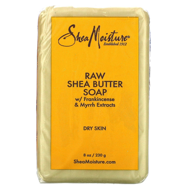 SheaMoisture, Raw Shea Butter Soap, 8 oz (230 g) - The Supplement Shop