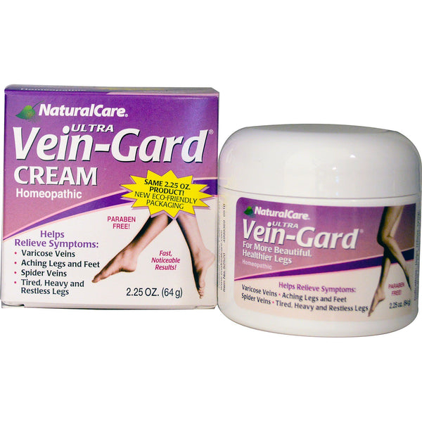 NaturalCare, Ultra Vein-Gard Cream, 2.25 oz (64 g) - The Supplement Shop