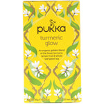 Pukka Herbs, Turmeric Glow Tea, 20 Tea Sachets, 1.27 oz (36 g) - The Supplement Shop