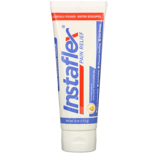 Instaflex, Pain Relieving Cream, 4 oz (113 g) - The Supplement Shop